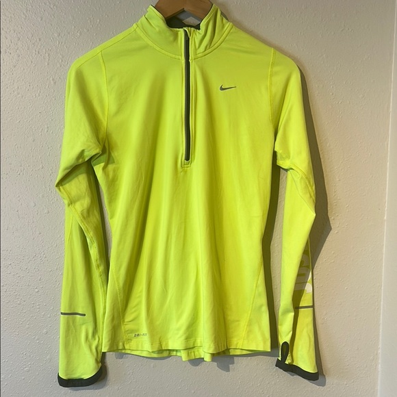 Nike Women's 1/4 Zip Dri-Fit Pullover - Picture 1 of 10